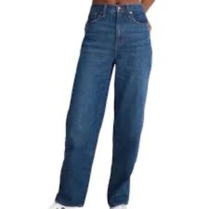 Madewell Baggy Straight Jeans